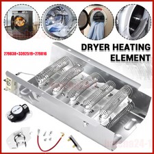 279838  279816 Dryer Heating Element and Thermostat Combo Pack fit Whirlpool