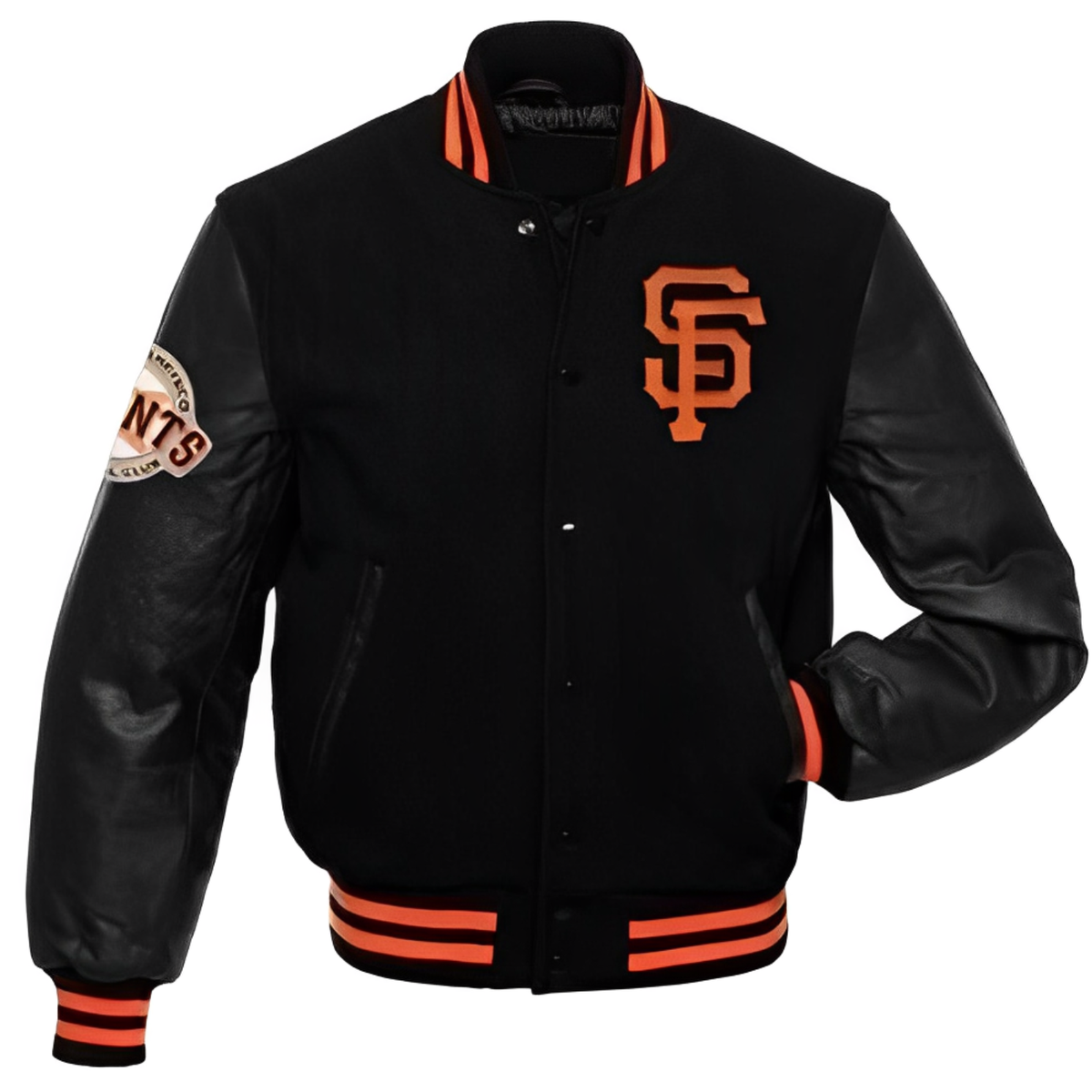 NEIGHBORHOOD VARSITY JACKETスタジャンsizeM Neighborhood logo-patch Varsity Jacket | Black | FARFETCH