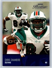 2003 Playoff Prestige #74 Chris Chambers Miami Dolphins
