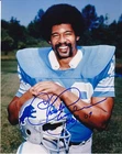 CHARLIE SANDERS SIGNED DETROIT LIONS 8X10 #3 HOF07 RIP!