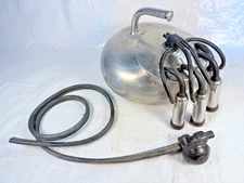 Vintage DeLaval Stainless Milking Machine Dairy Cows Goats Farm