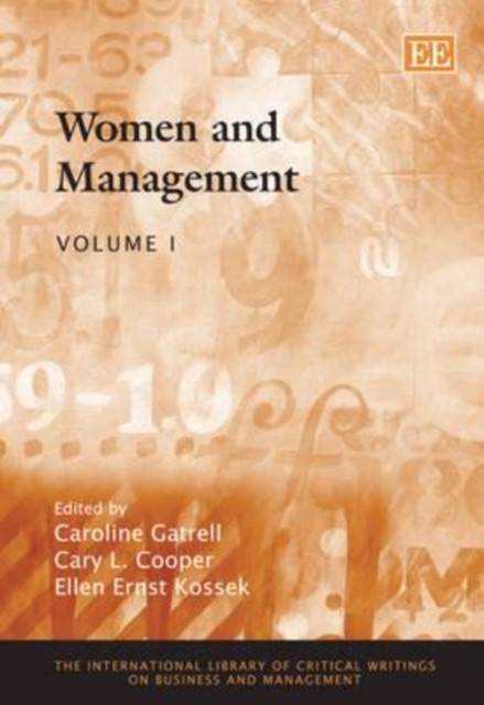 Women and Management Gatrell Cooper Kossek Hardback Edward Elgar 9781848443266