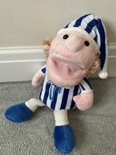 Vintage Singing Hand Puppet Wee Willie Winkie Plush - In Good Working Order