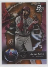 2023 Bowman Platinum Orange 20/25 Livan Soto #22 0jk3