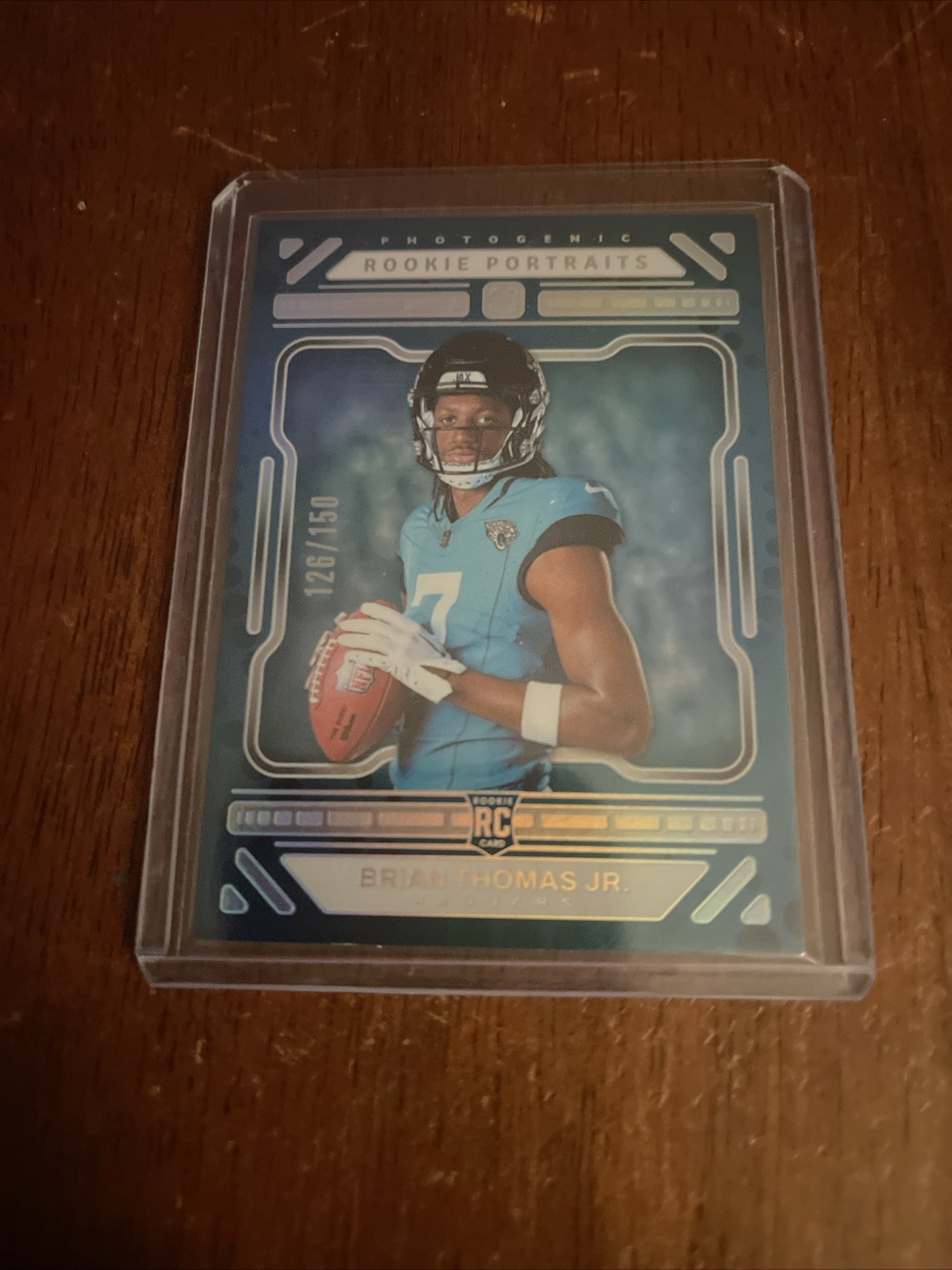 2024 Panini Photogenic Brian Thomas Jr. RC Silver Rookie Rookie Portrait #14/150