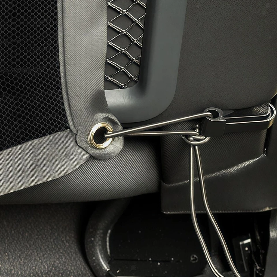 Barrière de Sécurité Universelle pour Chien En Voiture, Filet de Clôture En - Photo 2/4