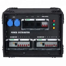 Industrial Power Box 3 Phase Waterproof Cee Form Power Rack with High Capacity