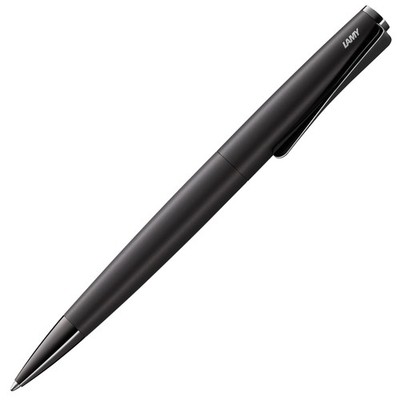 LAMY studio Lx Kugelschreiber Edelstahl Clip Großraummine M16 Stärke M schwarz