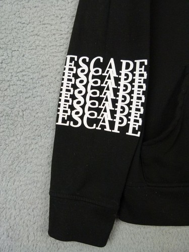Brooklyn Cloth Brand Mens Size Medium Black Escape Control Pullover Hoodie - Picture 3 of 10