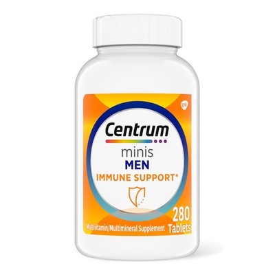 Centrum Minis Men's Daily Multivitamin for Men 280 Count (Pack of 1) 