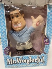 2003 Mr. Wonderful Talking Interactive Doll 16 Phrases With Box-Tested