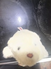 RARE VINTAGE 1980 WHITE GUND POLAR BEAR SNUFFLES MADE IN KOREA STUFFED TOY
