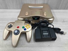 Nintendo 64 Console Édition Limitée Jouets R' Us Gold N64 NTSC Japon Rare