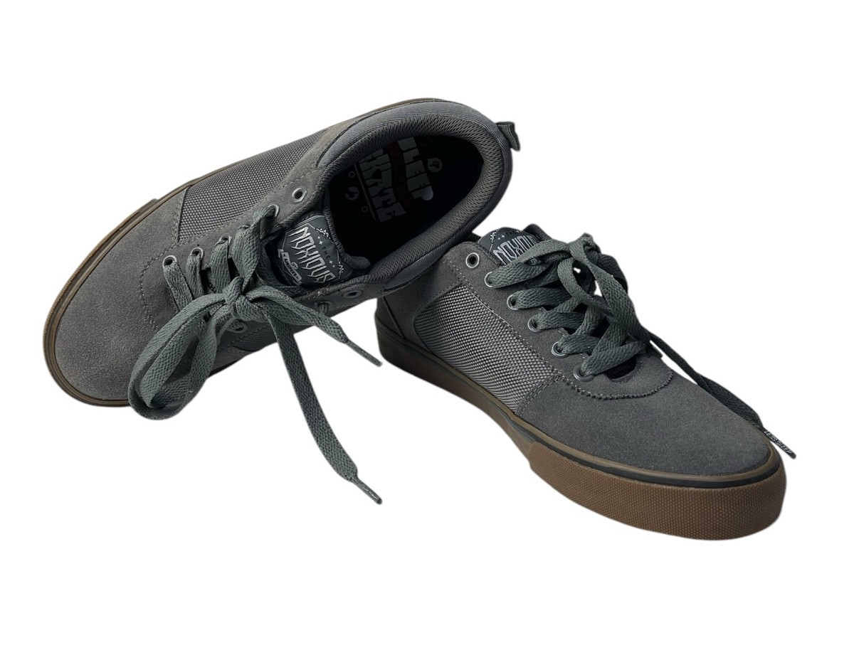 SAOLA Scarpe da skate Airspeed The Noxious meno sonno più skate uomo taglia 7 grigio scamosciato