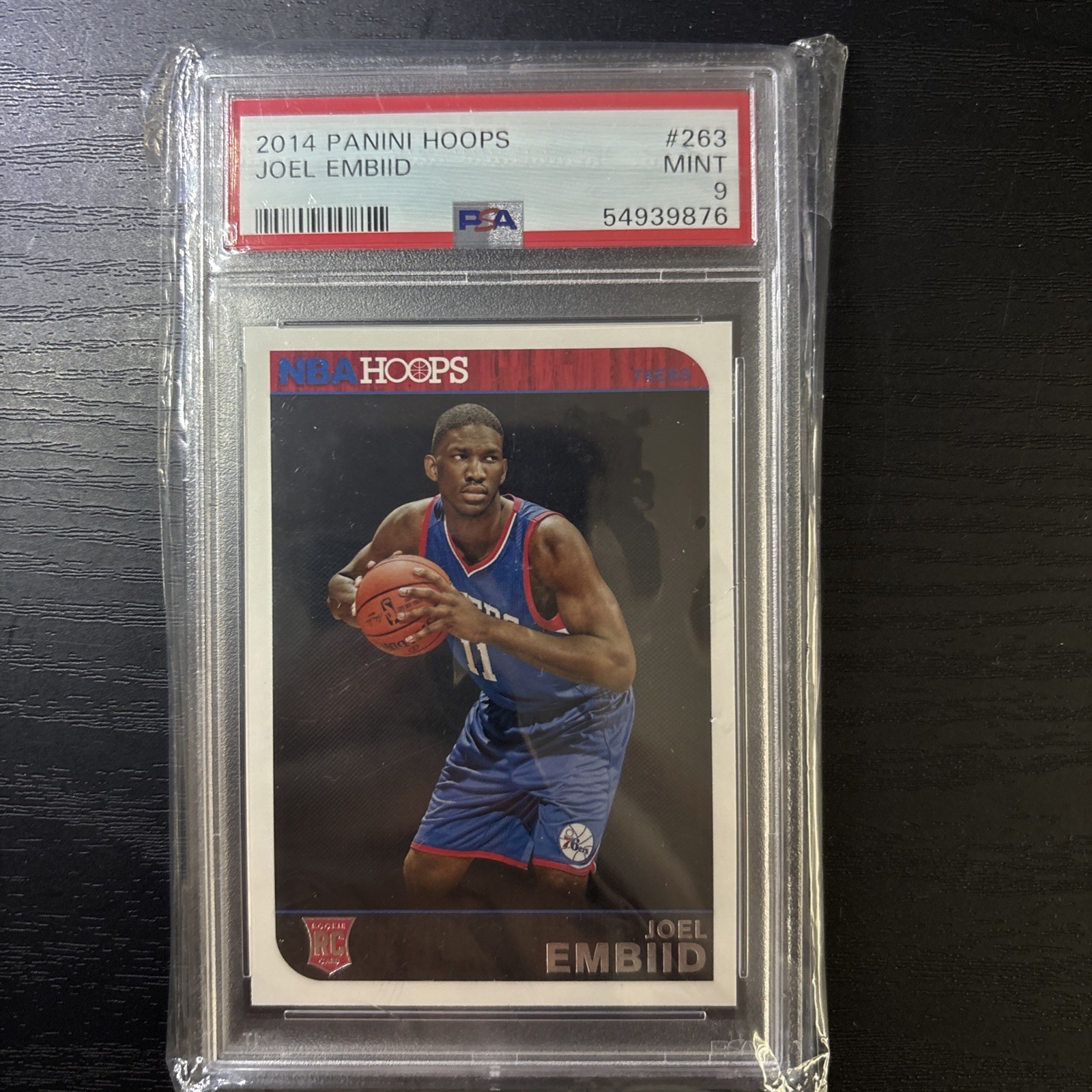 2014-15 NBA Hoops - Joel Embiid #263 (RC)
