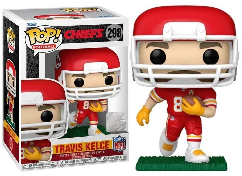 Funko POP! NFL Travis Kelce - Kansas City Chiefs Figur (Home)
