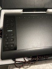 Vinsa Digital Drawing Tablet - Black - NEW WITH PEN