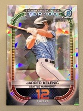 2020 #BTP-12 Jarred Kelenic Chrome Bowman Scouts Top 100 Atomic Refractor #/150