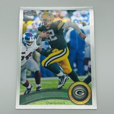 Aaron Rodgers 2011 Topps Chrome Green Bay Packers Pittsburgh Steelers