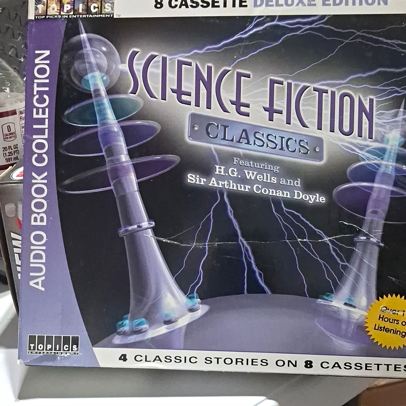 TOPICS Entertainment Science Fiction Classics Audiobook 8 Cassette Deluxe Set