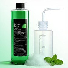Green Soap Tattoo 8.5oz with 8.5oz Squeeze Bottle Set - Formula Gentle Tatto...