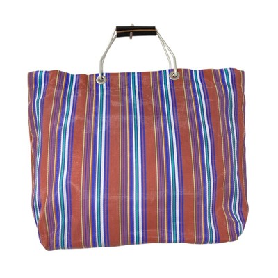 MARNI Flower Cafe Stripe Mesh Tote Bag, Multicolor Women USED | eBay