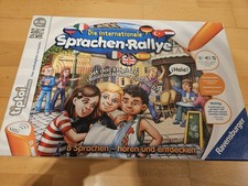 Tip Toi Sprachen-Rallye, tiptoi Lernspiel Ravensburger komplett