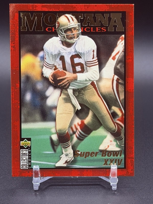 1995 Upper Deck Collector's Choice - Montana Chronicles Joe Montana #JM 8