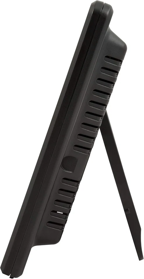 Reloj atómico a batería con alarma y sensor de temperatura exterior resistente a la intemperie Foto 4 de 4