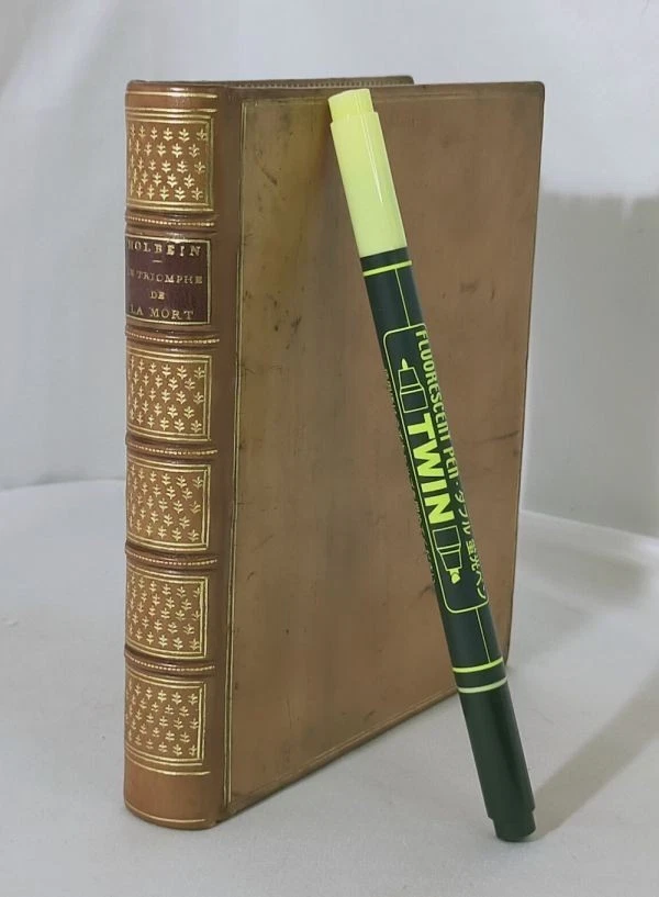 Hans Holbein Le Triomphe de la Mort Dance of Death 1854 Mechel 47 Engravings - Image 2 of 4