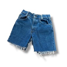Vintage Youth Dark Wash Denim Levi&rsquo;s Cutoff Shorts