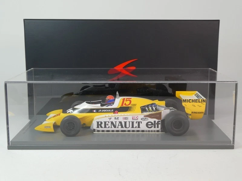 Spark Renault Turbo RS11 #11 J.P. Jabouille winner French Dijon 1979 1/18 18S590 - Immagine 3 di 3