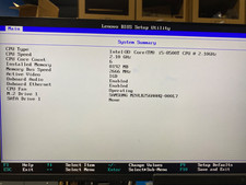 Lenovo ThinkCentre M720q Tiny PC i5-8500T 8GB 256GB SSD No OS No AC