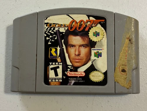 GoldenEye 007 (Nintendo 64, 1997) N64 Authentic Tested and Working