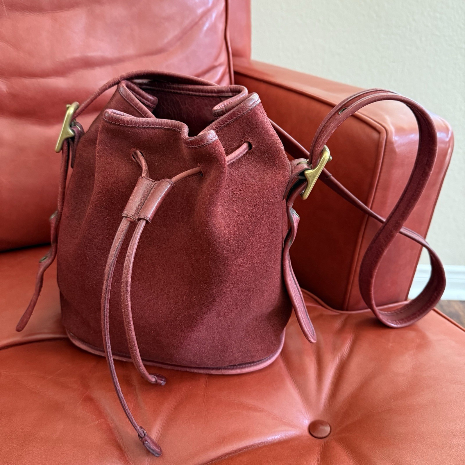 Vintage Coach 9012 Berkeley Drawstring Shoulder B… - image 4