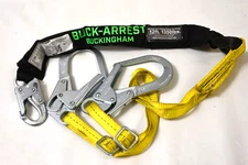 Buckingham Buck-Stop Dual Lanyard Fall Arrest System w/2 Big BuckSnaps Arborist