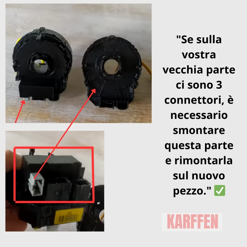 ⭐CONTATTO SPIRALATO AIRBAG SSANGYONG KORANDO C 2010–2016 ACTYON 2011+ 8591034120 - Image 2 of 4