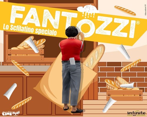 Fantozzi Cecco Scfilatino Cinemini Pvc Diego Abatantuono 10cm Infinite Statue - Foto 5 di 7