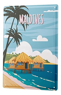 LEotiE SINCE 2004 Tin Sign Retro - Vintage Metal Poster for Living Room -