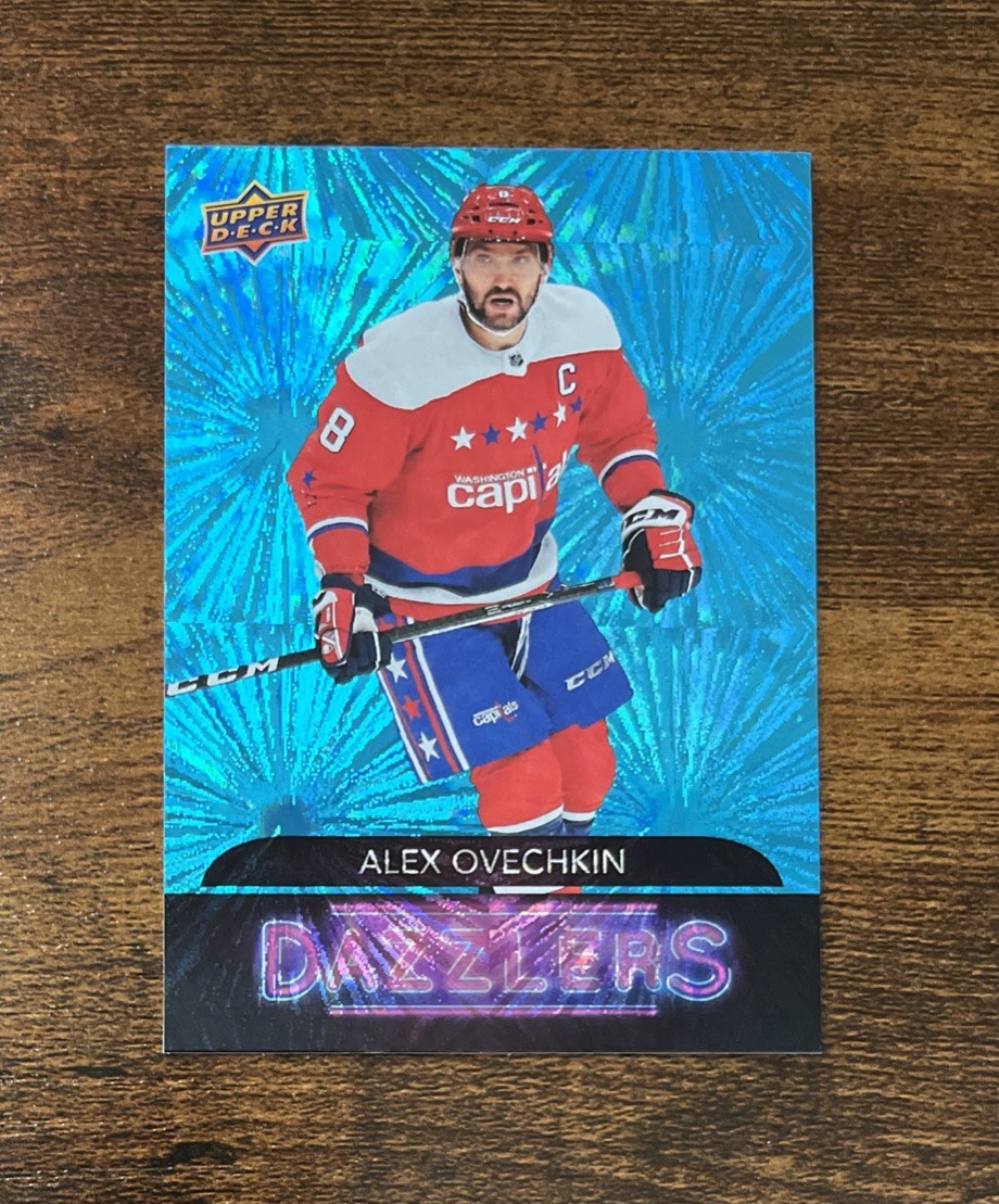 2020-21 Upper Deck Dazzlers Blue #DZ-47 Alex Ovechkin Washington Capitals