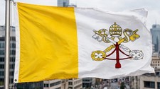 VATICAN CITY FLAG 5X3 ROMAN CATHOLIC ROME ITALY ITALIAN
