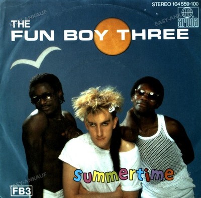 The Fun Boy Three - Summertime 7in 1982 (VG+/VG+) '