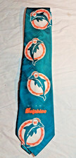 Miami Dolphins Neck Tie vintage 1994 Ralph Marlin Made in USA