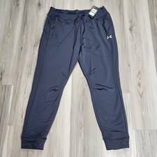 Under Armour Jogger Women's Large Gray Qualifier Fleece New