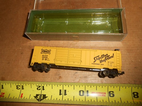 Frisco Boxcar Trix 6869 Doble Puerta 50' Escala N en caja. | Condition: Used