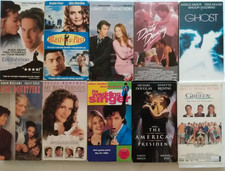 10 VHS RomCom Englishman Blast Past Laws Attraction Ghost Dirty Dancing Doubtfir