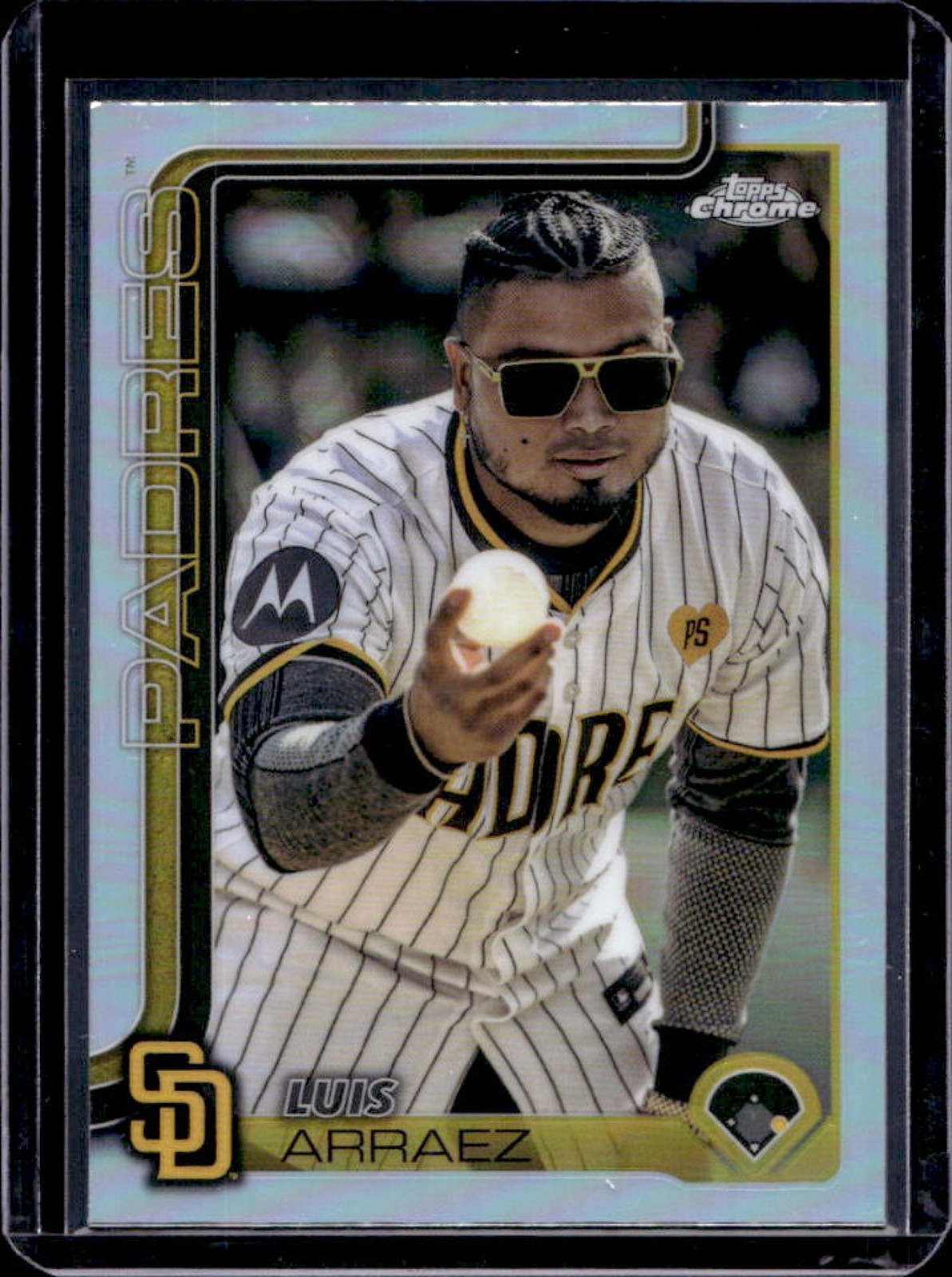 2025 Topps Chrome Luis Arraez Image Variation #216 Padres