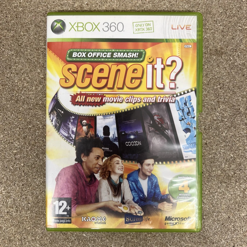 Scene It? Box Office Smash (Xbox 360) [Complete & Tested] - Image 2 of 4