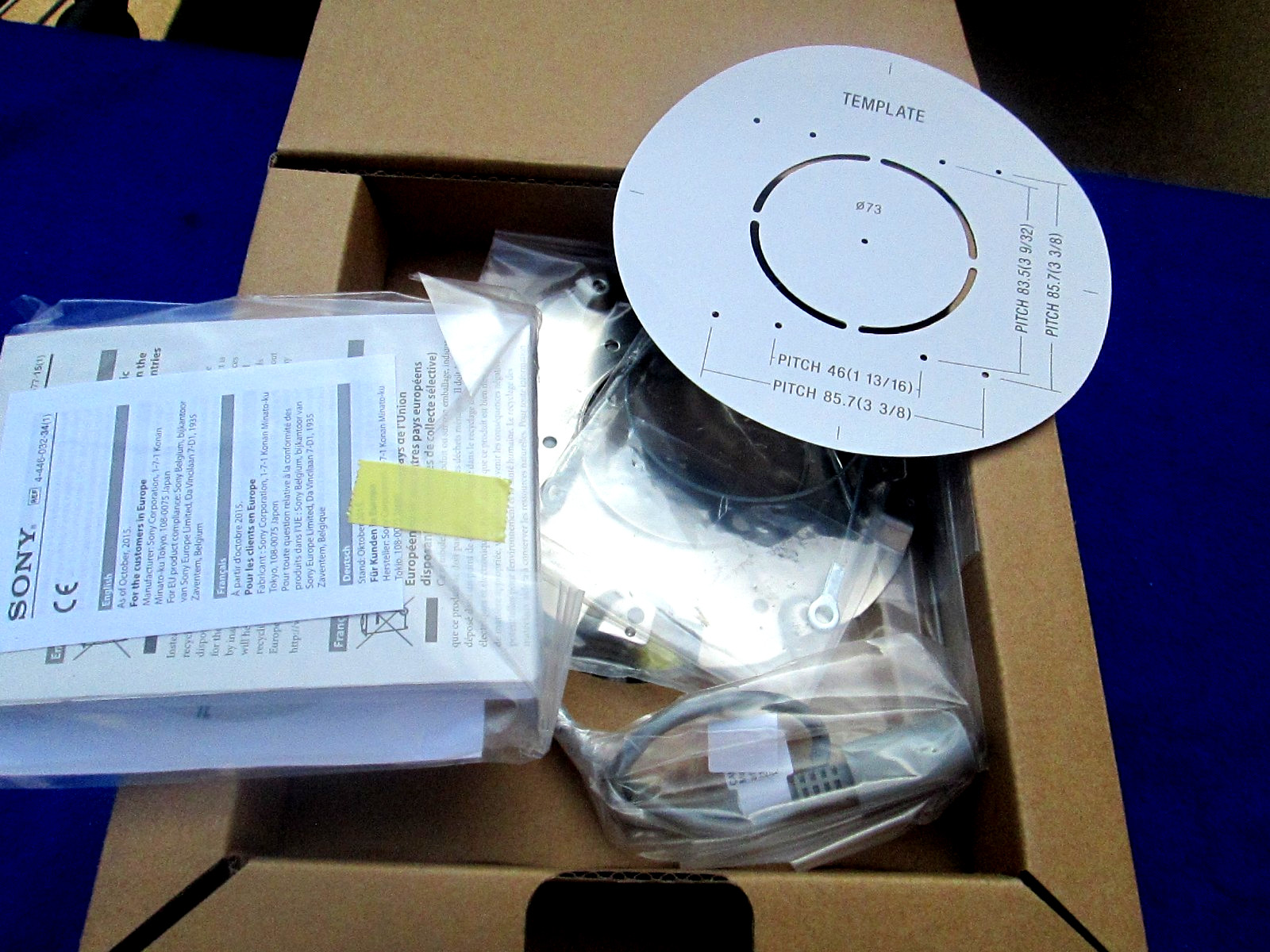 Sony Indoor/Outdoor Full HD Network Camera SNC-EM632RC Dome Security