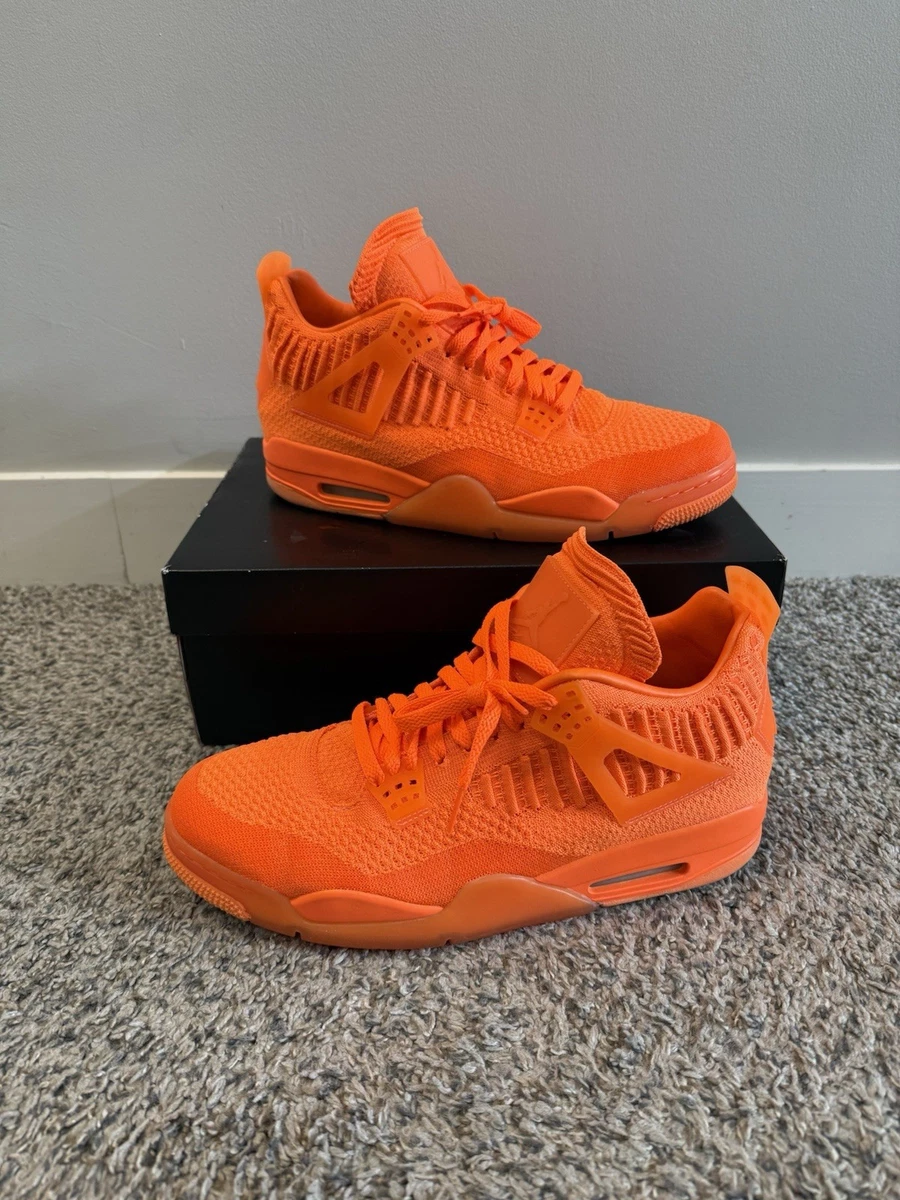 Jordan 4 Retro Flyknit Total Orange for Sale | Authenticity